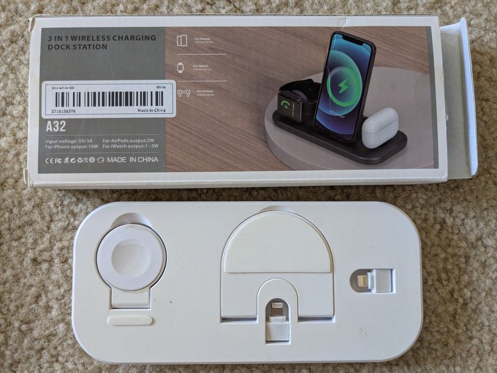 3 In 1 Wireless iPhone Charger