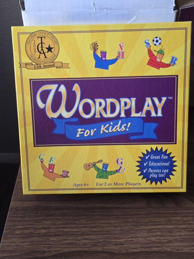 Word play game for kids
