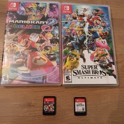 Mario Kart 8 And Super Smash Bros 