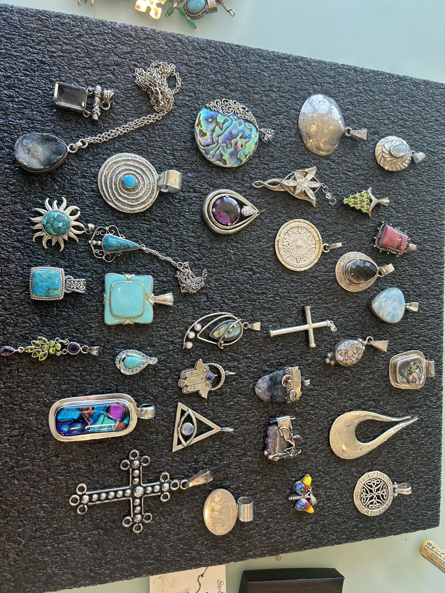 Sterling Silver Pendant/necklace Lot (5-20 Dollars Each)