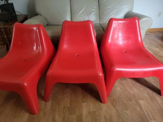 3 Ikea Kids Chairs