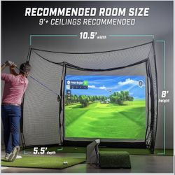 GoSports 10’x8’ Golf Net Range Cage 