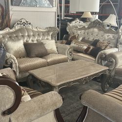 Fancy Living Room Sets, Tables, Sofa 🛋️ SAME DAY DELIVERY