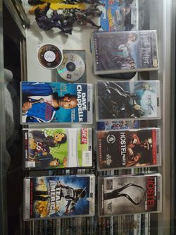 Psp movies and game