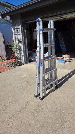 Werner 22 ft reach multi position ladder