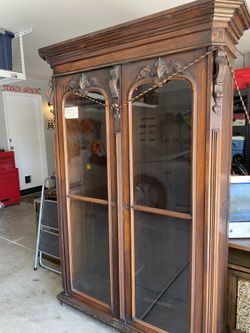 6ft Tall Victorian Cabinet