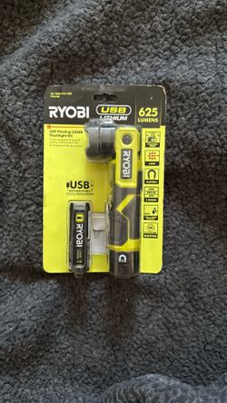 Ryobi Led Pivoting Laser Flashlight Kit