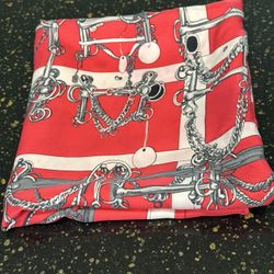 Vintage Hermes 100% Silk Scarf