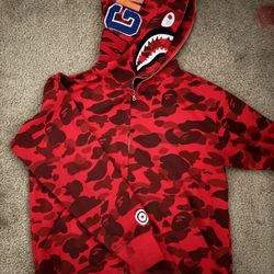 Bape Zip Up Sweater 