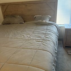 King Size Bed And Dresser Set