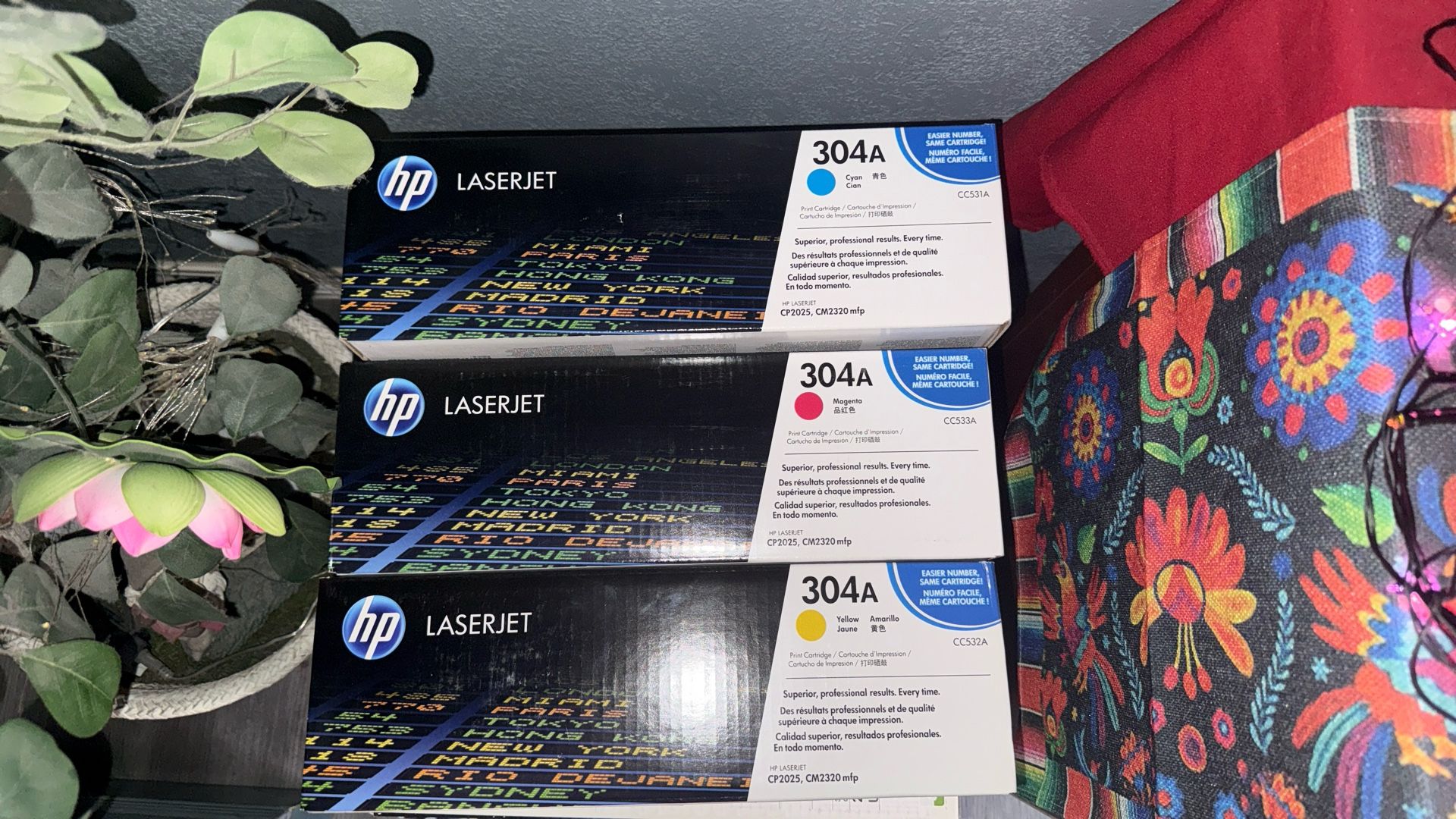 HP BRAND NEW PRINTER CARTILAGES