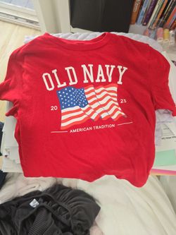 4th of July shirt size 8