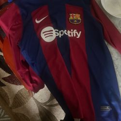 Joao Felix Barca Home Kit 23-24 Long Sleeve