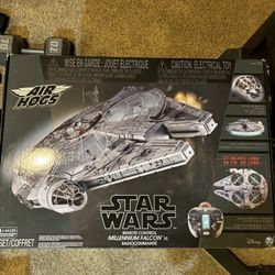 Star Wars Millennium Falcon XL Air Hogs Remote Control Drone Quadcopter New