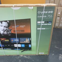 75”Samsung UHD 4K Smart TV