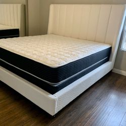 $699 Brand New King Bed Frame With Mattress (read description below)