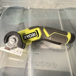 RYOBI Power Cutter Kit USB Lithium Compact Cushioned Grip Keyed Blade Change