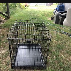 Dog Cage Size 24 Length By 18 Wide By 21 Inches Tall
