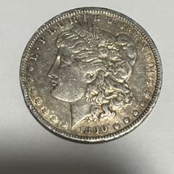 1890 O Morgan Silver Dollar 