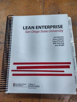 Lean Enterprise Course Work