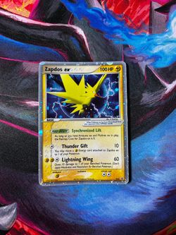 Pokémon Zapdos ex - 033 (EX Collector's Window Tins) - Nintendo Promos (PR) Pokemon