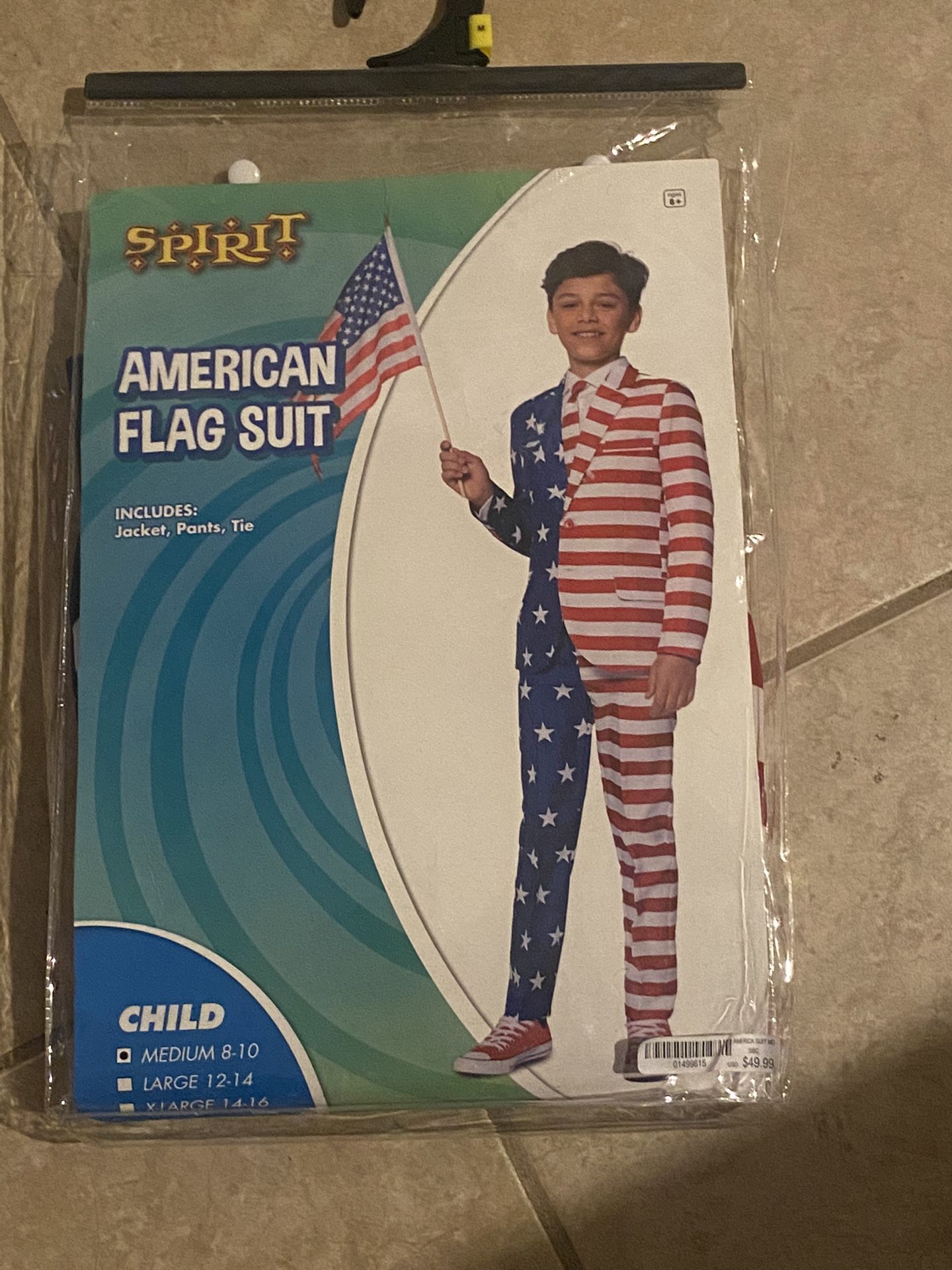 American Flag Suit Costume