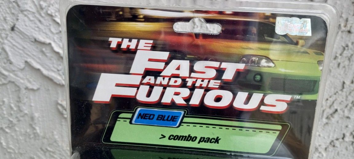Streetglow Fast And The Furious 15' Accent Neon Interior Tube Light Combo Pack Set New In Package Sealed