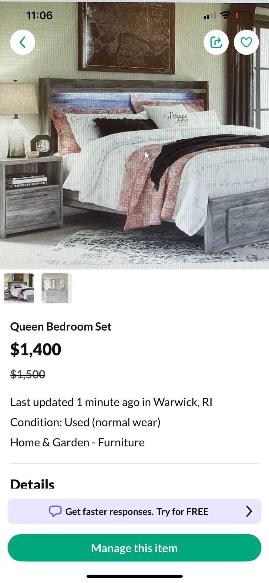 Queen Bedroom Set