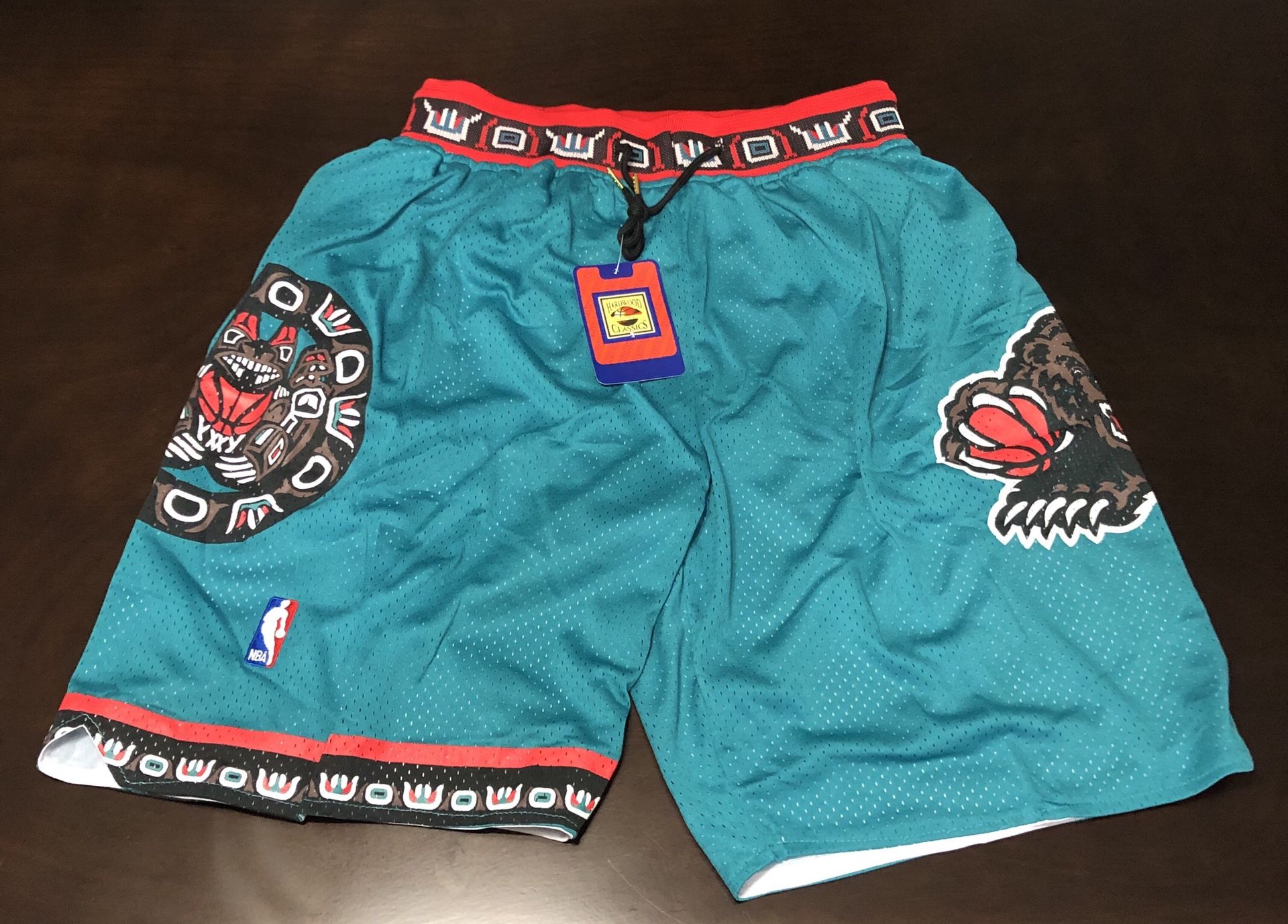 NBA MEMPHIS GRIZZLIES JUSTDON BASKETBALL SHORTS