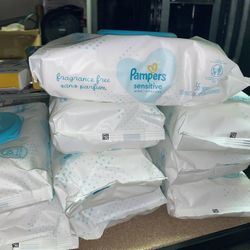 Pampers Sensitive Wipes 