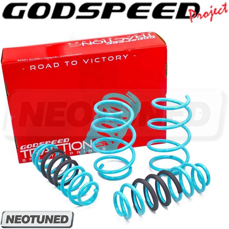 Godspeed LS-TS-TA-0017-B Traction-S™ Performance Lowering Springs Coil Kit Suspension For Lexus UX200 (ZA10) 2019-22