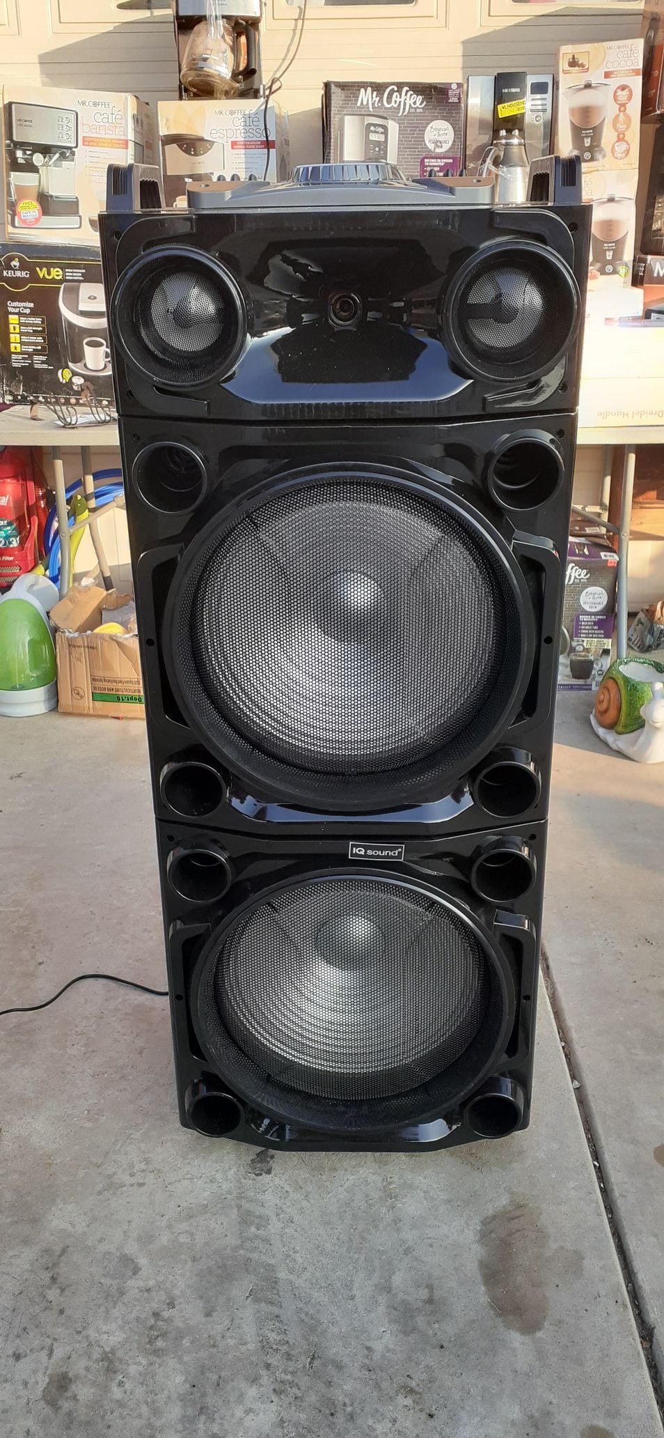 Speaker 2×15 " profesional bluetooh very loud sound