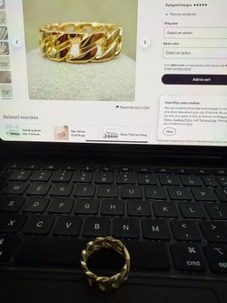 Anillo oro 14k