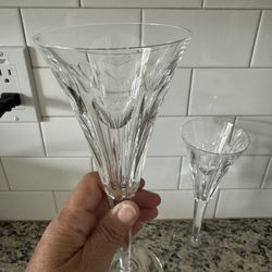 Waterford Champagne Flutes-a Pair