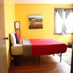 Full Bed (Mattress + Frame + Bedding)