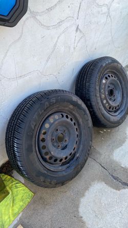 2 Fresh tires