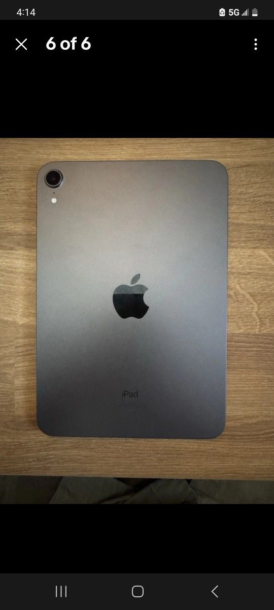iPad mini 6th generation Space Gray 64gb