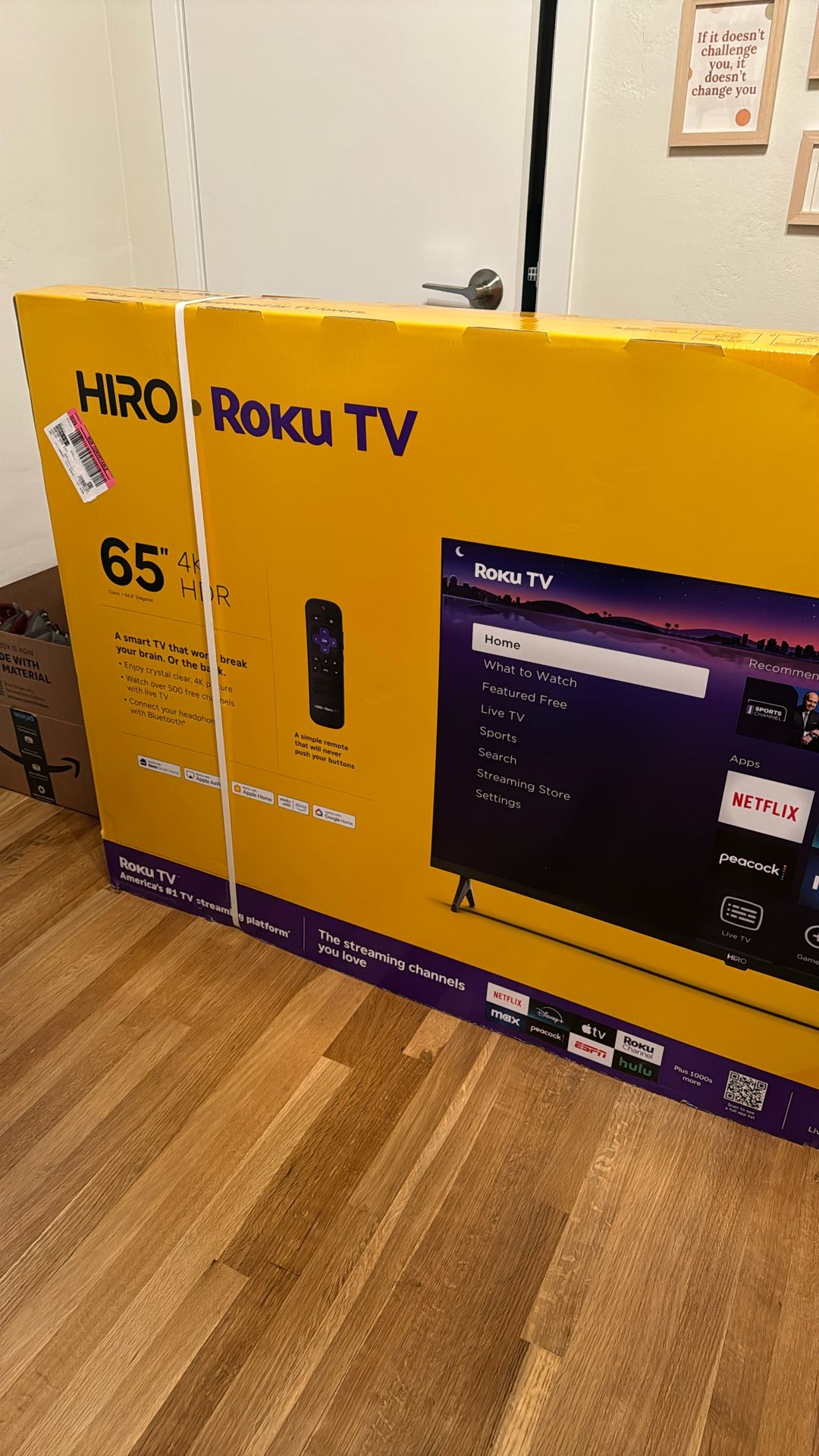 Hiro 65” Roku TV