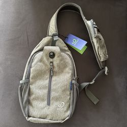 Waterfly Crossbody Sling Bag With Shoulder Strap Pouch