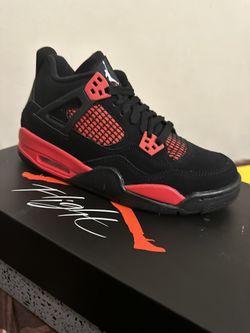 Jordan 4 Red Thunder Gs