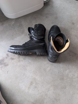 Motorcycle boots, Chippewa, size 10