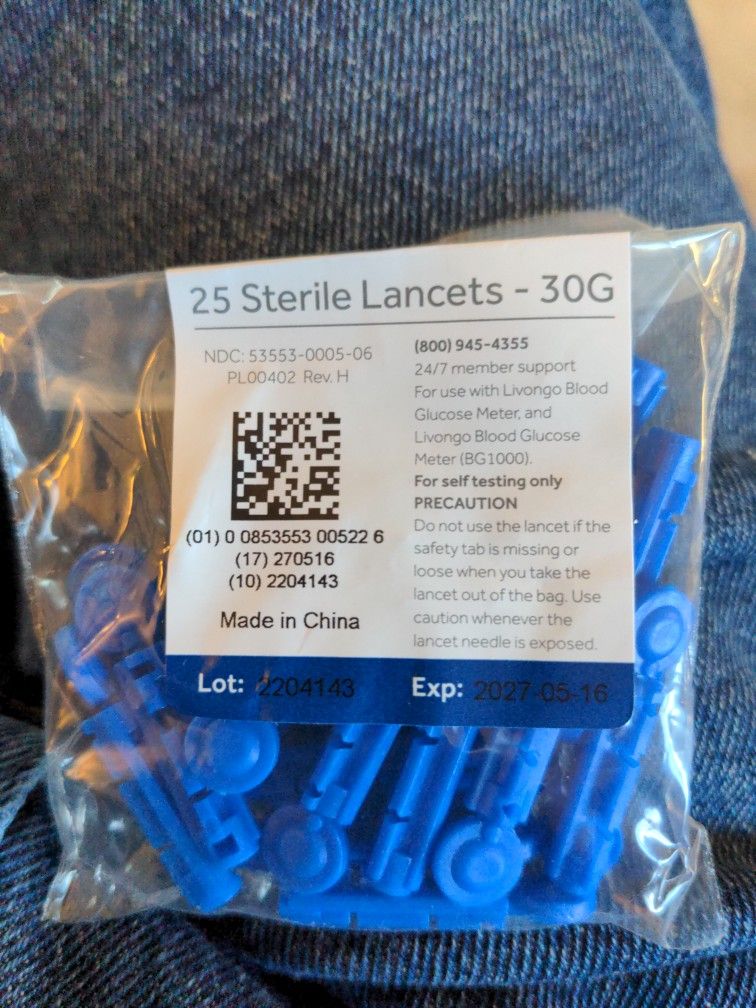 Diabetic Sterile Lancets
