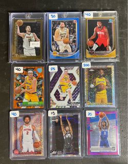 NBA Basketball Cards – Slabbed Chrome Prizm