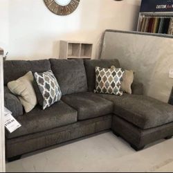 Slate Modern Comfort Small Sofa Chaise💯 New Brand 🫵 Living Room Set☑️