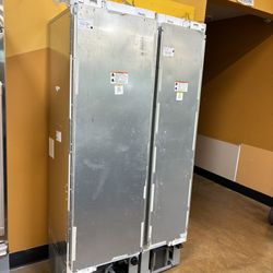 Built In Refrigerator 42 Inch Wide Panel Ready Viking