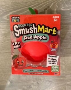 Crazy Fun SmushMart Scented Red Apple Squishy Toy