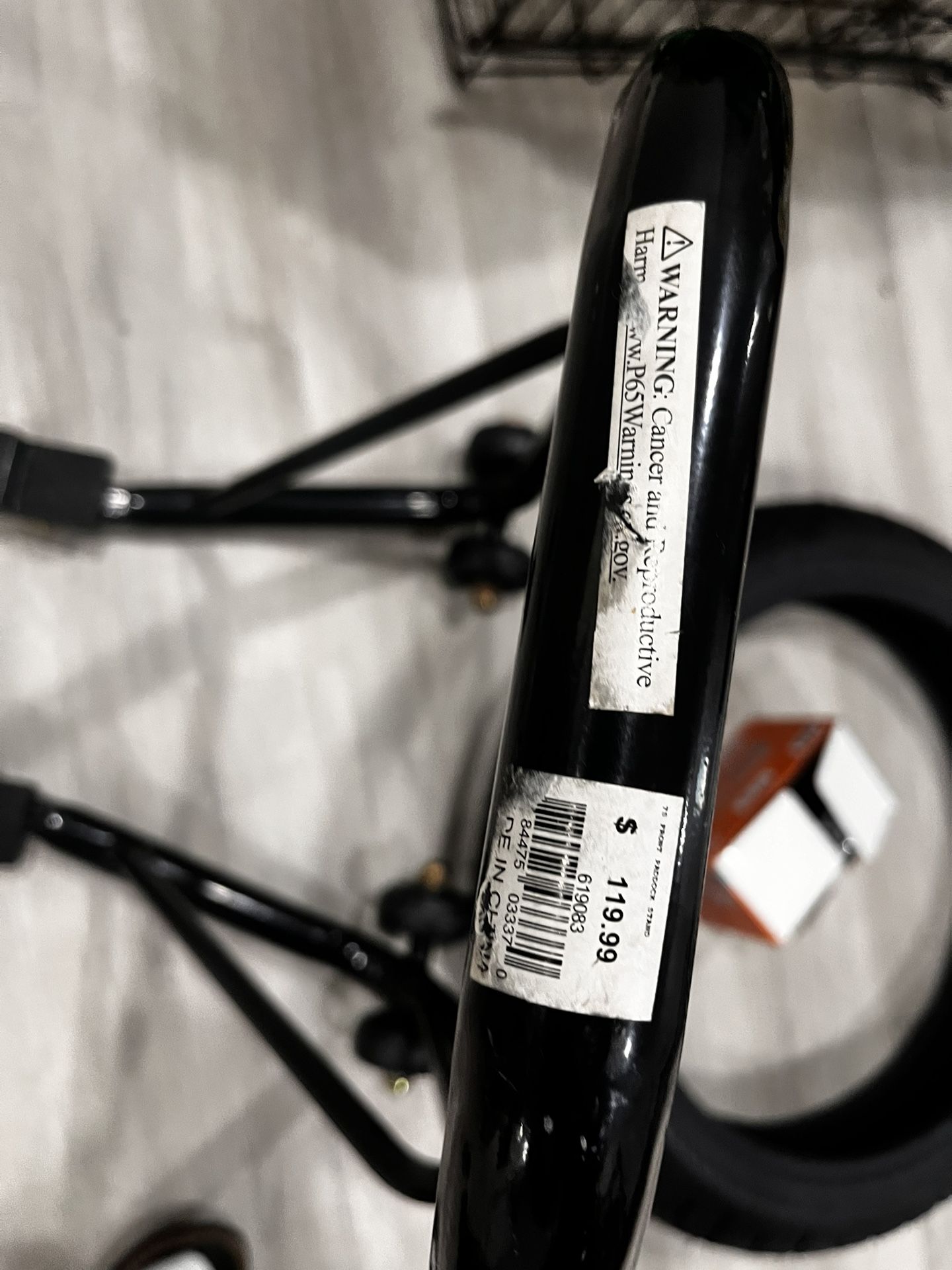 Motorcycle Mount And Spare Tire