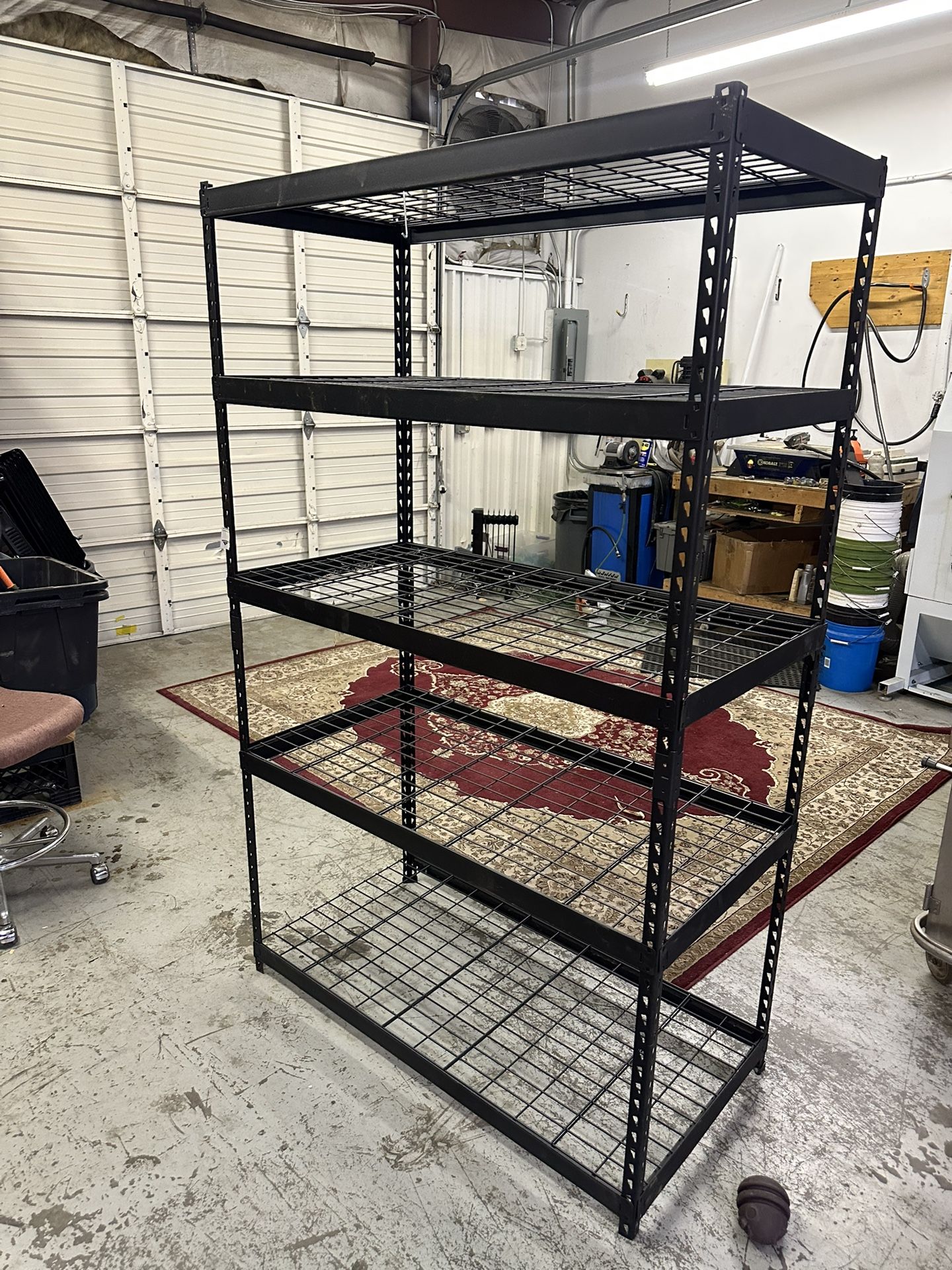 Black Utility Shelving