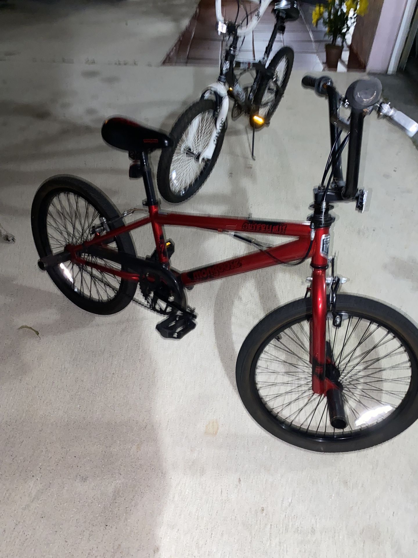 mongoose bike And thruster bike bmx