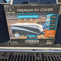 Travel Trailer Cover. **NEW** Unopened  34'-37'